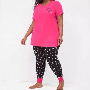 Lane Bryant Cacique Pajama legging set size 18/20